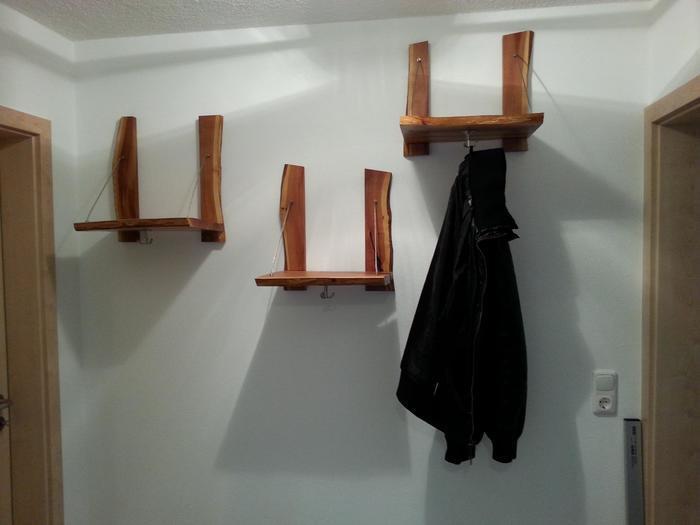 Garderobe hängende bretter